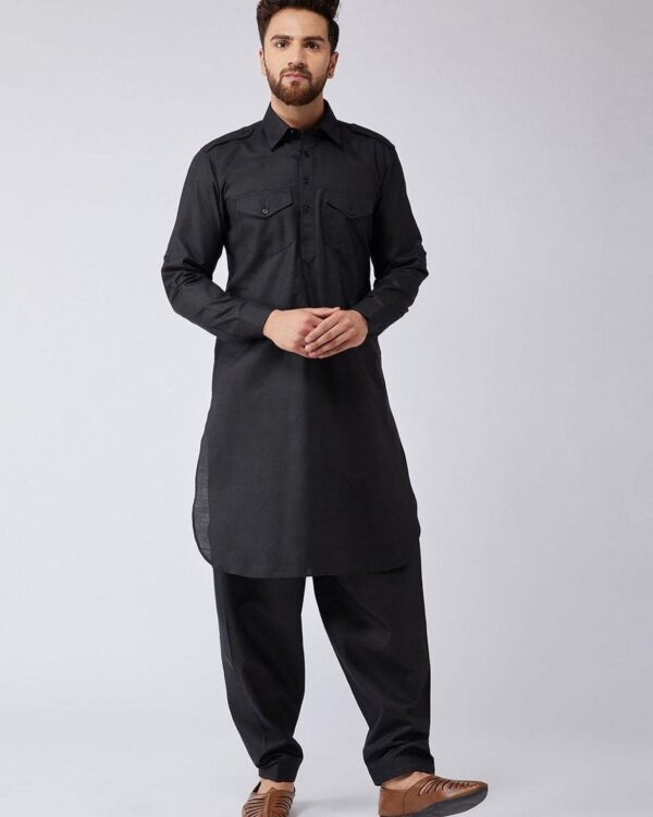 Wedding Special Paithani Kurta Shalwar Set - Image 2