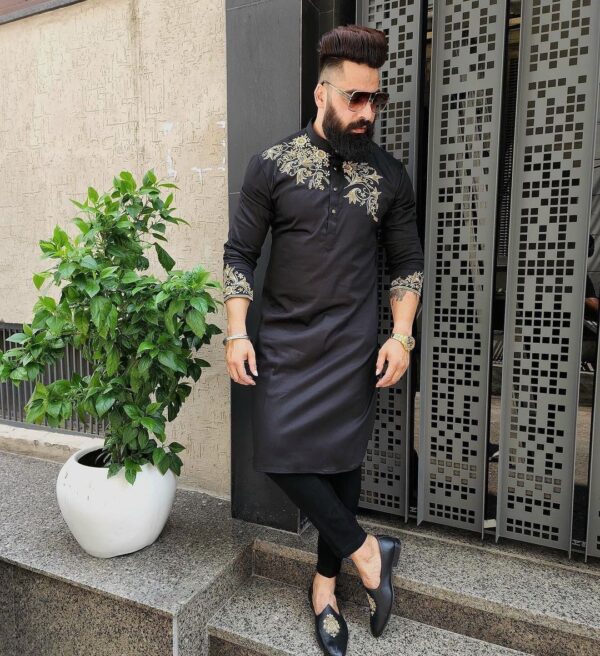 Embroidery Work Kurta Pajama