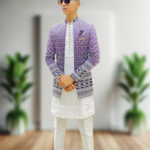 Open Jodhpuri Suit