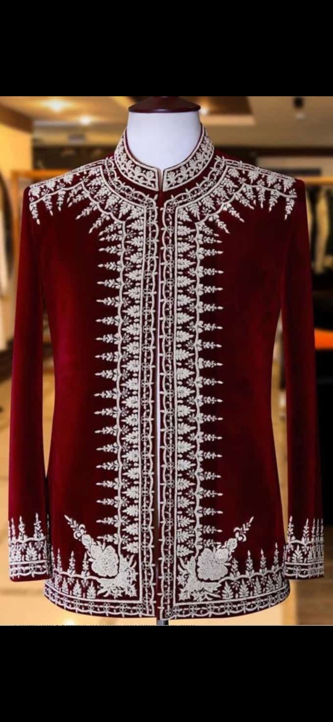 Black Festive Wear Embroidered Jodhpuri Suit