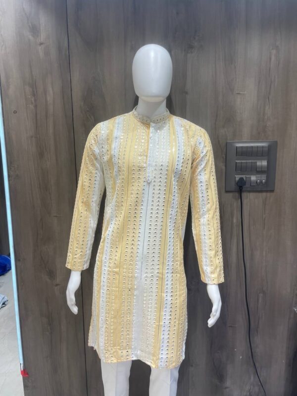 Eid Special Mirror Work Kurta Pajama