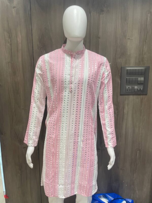 Eid Special Mirror Work Kurta Pajama