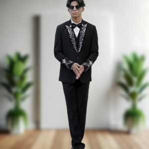 Men’s Exclusive Most Trending Designer Luxury Handcrafted Five-Piece Tuxedo Suit – Premium Formal & Wedding Collection by Faisaloutfits