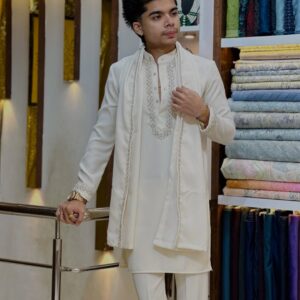 Designer Kurta Pajama With Dupatta Set