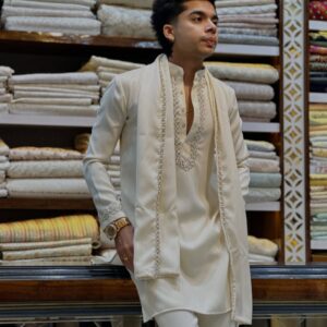 Men’s Exclusive Trending Designer Luxury Handcrafted Kurta Pajama with Dupatta – Premium Wedding & Festive Set by Faisaloutfits 5 Picsart 25 11 01 18 15 42 8951