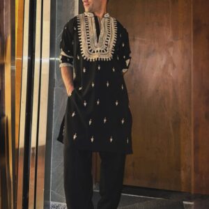 Men’s Exclusive Most Trending Designer Luxury Embroidery Work Kurta Pajama Set for Wedding & Festive Wear by Faisaloutfits 4 Picsart 25 11 01 19 35 26 9171