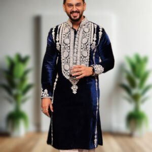 Men’s Exclusive Trending Designer Luxury Embroidery Work Kurta Pajama Set – Premium Wedding & Festive Wear by Faisaloutfits 4 Picsart 25 11 01 19 44 01 8751