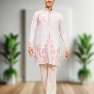 Men’s Exclusive Most Trending Designer Luxury Thread Embroidery Work Kurta Pajama Set – Premium Wedding & Festive Ethnic Wear by Faisaloutfits 6 Picsart 26 02 13 15 44 54 3161