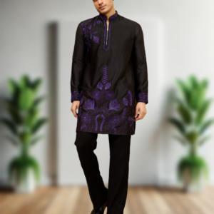 Men’s Exclusive Trending Designer Luxury Thread Embroidered Kurta Pajama Set – Royal Wedding, Reception & Festive Ethnic Collection by Faisaloutfits 4 Picsart 26 02 14 17 01 28 7561