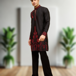 Men’s Exclusive Most-Trending Designer Luxury Embroidery Work Kurta Pajama Set – Premium Wedding & Festive Royal Ethnic Wear by Faisaloutfits 5 Picsart 26 02 15 22 38 19 0631