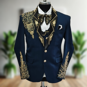 Five Piece Tuxedo Suit