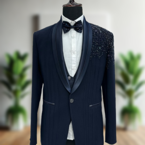Five Piece Tuxedo Suit