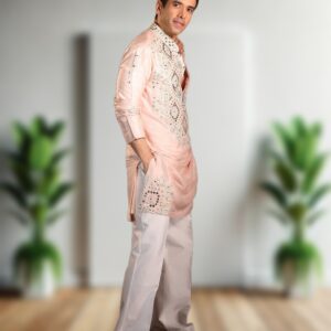 Mens Elite Couture Most Trending Designer Luxury Real Mirror Embroidery Kurta Pajama Set – Handcrafted Royal Wedding Festive & Premium Ethnic Statement Wear by Faisaloutfits 8 Picsart 25 11 01 18 01 56 1161