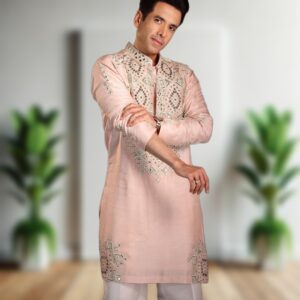 Mens Elite Couture Most Trending Designer Luxury Real Mirror Embroidery Kurta Pajama Set – Handcrafted Royal Wedding Festive & Premium Ethnic Statement Wear by Faisaloutfits 4 Picsart 25 11 01 18 04 21 4231