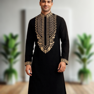 Men’s Exclusive Most Trending Designer Luxury Embroidery Work Kurta Pajama Set – Premium Wedding & Festive Traditional Ethnic Wear by Faisaloutfits 10 Picsart 26 02 17 14 34 54 4991