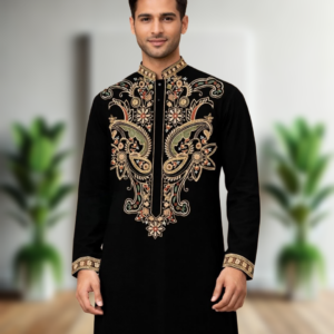 Men’s Exclusive Most Trending Designer Luxury Embroidery Work Kurta Pajama Set – Premium Wedding & Festive Traditional Ethnic Wear by Faisaloutfits 9 Picsart 26 02 17 14 35 31 5351