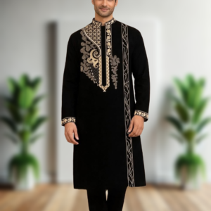 Men’s Exclusive Most Trending Designer Luxury Embroidery Work Kurta Pajama Set – Premium Wedding & Festive Traditional Ethnic Wear by Faisaloutfits 8 Picsart 26 02 17 14 35 58 0451