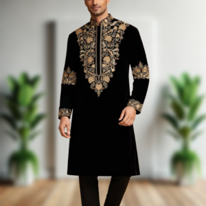 Men’s Exclusive Most Trending Designer Luxury Embroidery Work Kurta Pajama Set – Premium Wedding & Festive Traditional Ethnic Wear by Faisaloutfits 7 Picsart 26 02 17 14 36 31 6041