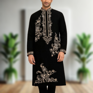 Men’s Exclusive Most Trending Designer Luxury Embroidery Work Kurta Pajama Set – Premium Wedding & Festive Traditional Ethnic Wear by Faisaloutfits 5 Picsart 26 02 17 14 36 59 2401