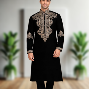 Men’s Exclusive Most Trending Designer Luxury Embroidery Work Kurta Pajama Set – Premium Wedding & Festive Traditional Ethnic Wear by Faisaloutfits 6 Picsart 26 02 17 14 37 24 4971