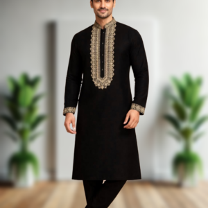 Men’s Exclusive Most Trending Designer Luxury Embroidery Work Kurta Pajama Set – Premium Wedding & Festive Traditional Ethnic Wear by Faisaloutfits 3 Picsart 26 02 17 14 38 47 4971