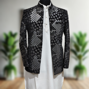 Kurta Pajama With Open Jeckit Set